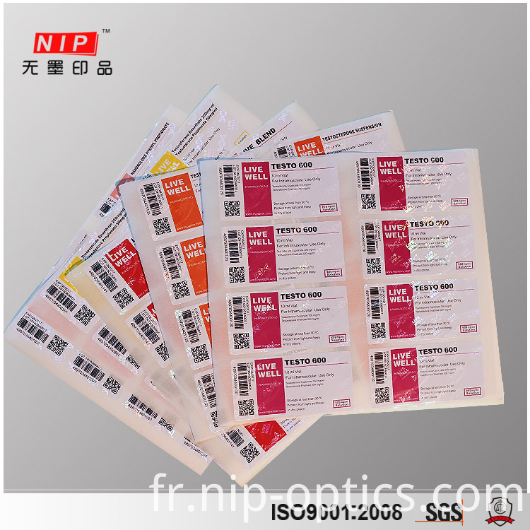 QR Code Hologram Sticker QR Code Hologram Sticker